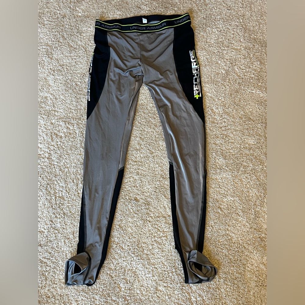 Under Armour women’s running leggings stirrup pants XL